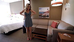 Quick and Secret Motel Ass-fuck With My Step Mom - Cory Chase