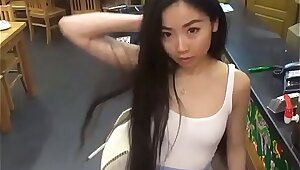 Chinese Cutie With White Man