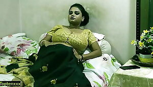 Indian collage boy secret sex with beautiful tamil bhabhi! Best sex at saree going viral