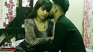 Indian Hot XXX Bhabhi having secret sex with teen office boy! Indian real teen sex with clear hindi audio